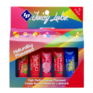 ID Juicy Lube 12g Assorted Tubes 5 Pack