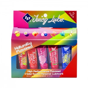 ID Juicy Lube Flavored Tubes 5 Pack