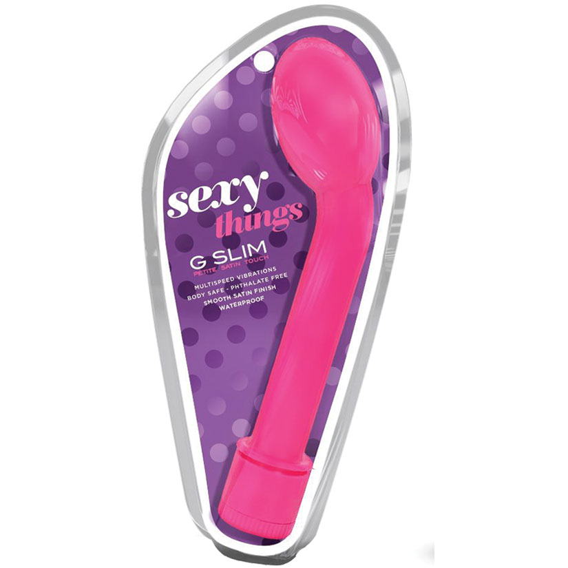 Sexy Things G Slim Petite Satin Touch-Pink