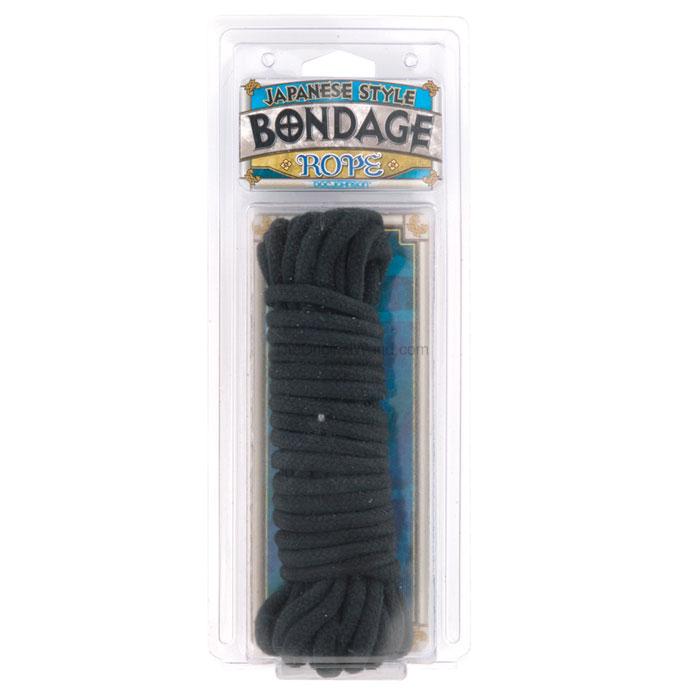 Japanese Style Bondage gear Rope - Black